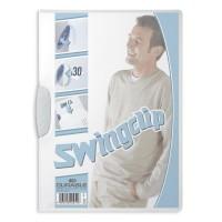 Durable Папка для брошюровки "Swingclip", белый клип, А4, 30 листов
