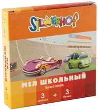 Silwerhof Набор мелков "Happy cars", 6 штук