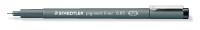 Staedtler Ручка капилярная, 1,2 мм, черная
