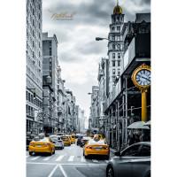 Канц-Эксмо Книга для записей "Скорость Нью-Йорка", А4, 200 листов, клетка