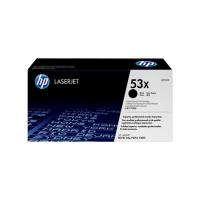 HP 53X Картридж лазерный, Тонер-картридж, Черный, Стандартная, нет