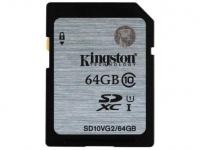 Kingston Карта памяти SDXC 64GB Class 10 SD10VG2/64GB