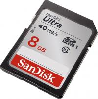 Sandisk Ultra SDHC 8Gb Class 10 (SDSDUN-008G-G46)