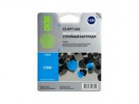 Cactus Картридж CS-EPT1282 для Epson Stylus S22 SX125 SX420 SX425 BX305 голубой 260стр