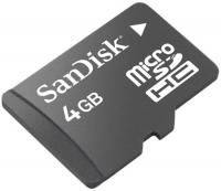 Sandisk microSDHC 4Gb Class 4 + adapter