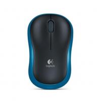 Logitech Wireless Mouse M185 Темно-синий, USB