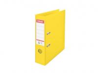 Папка-регистратор Esselte Power А4 75мм пластик желтый 811310