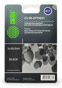 Cactus Заправка для ПЗК CS-RK-EPT0631 черный (2x30мл)