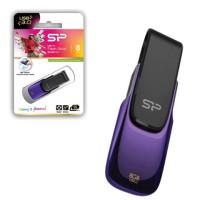 Silicon Power Флэш-диск, 8GB, B31, USB 3.0, фиолетовый