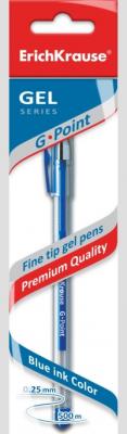 ErichKrause Ручка гелевая "G-Point", 0,25 мм, синяя