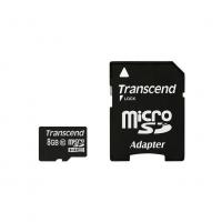 Transcend 8GB microSDHC microSDHC, 8Гб, Class 10