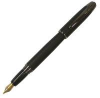 Pierre Cardin Перьевая ручка "De Style" PC1015FP-12C, корпус и колпачок - латунь с гравировкой, покрытие металл