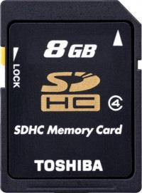 Toshiba Карта памяти SDHC 8Gb Class 4 THN-N102K0080M4
