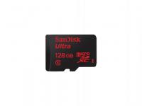 Sandisk Карта памяти Micro SDXC 128Gb Class 10 + адаптер SDSQUNC-128G-GN6MA