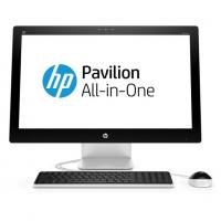 HP Pavilion 27-n101ur 27&quot;, Белый, 4Гб, 1000Гб, Windows, Intel Core i3