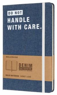 Moleskine Блокнот "Limited Edition Denim notebook Large", 240 страниц, дизайн: Don`t Handle, 130х210 мм
