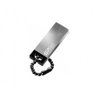 Silicon Power USB2.0 Touch 835 4Гб, Серый, металл, USB 2.0
