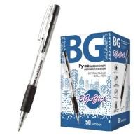 BG (Би Джи) Ручка шариковая автоматическая "BG-Click", 0,7 мм, черная