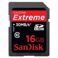 Sandisk SDHC Extreme 16GB