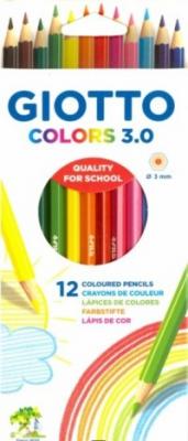 FILA Набор цветных карандашей "Giotto colors", 12 цветов