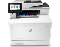 HP МФУ лазерное цветное Color LaserJet Pro M479fdn , A4, ADF, Duplex, 27/27 стр/мин, факс, 512Мб, USB, LAN, Белый W1A79A