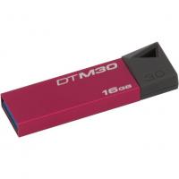 Kingston DataTraveler Mini 3.0 16Гб, Красный, металл, USB 3.0