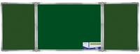 Silwerhof Доска зелёная магнитно-меловая &quot;Elegance&quot;, 90x150 см, 3 секции, 5 рабочих поверхностей