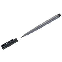 Faber-Castell Ручка капиллярная "Pitt Artist Pen Soft Brush", кистевая, холодный серый IV