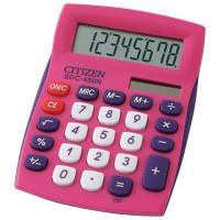 CITIZEN Калькулятор карманный &quot;SDC-450NPKCFS&quot;, 8 разрядов, розовый