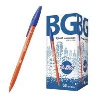BG (Би Джи) Ручка шариковая "B-301 orange", 0,7 мм, синяя