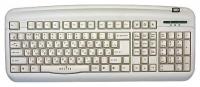 Oklick Middle Office Keyboard White USB+PS/2