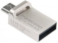 Transcend Флешка USB 32Gb JetFlash 880 TS32GJF880S серебристый