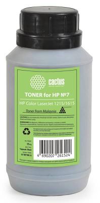 Cactus Тонер для принтера CS-THP7BK-55 черный (флакон 55гр) HP Color LaserJet 1215/1615