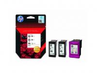 HP Картридж 46 F6T40AE для Deskjet Ink Advantage 2020hc Printer/2520hc AiO Combo Pack 2xчерный/цветной