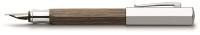 Faber-Castell Ручка перьевая "Ondoro Smoked Oak", F, мореный дуб