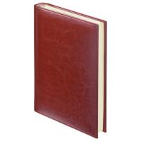 BRAUBERG Ежедневник недатированный "Imperial", А6, 160 листов, цвет обложки коричневый
