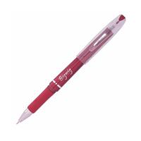 Index Ручка гелевая "Bigwig ", пластиковый корпус, красная, 0,5 мм
