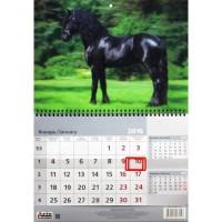 Артэ Нуэво Перекидной календарь 3D "Лошадь"