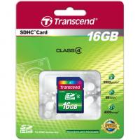 Transcend 16Gb SDHC class 4 SDHC, 16Гб, Class 4