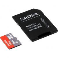 Sandisk SDSQUNC-016G-GN6MA microSDHC, 16Гб, Class 10 + adapter