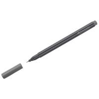 Faber-Castell Ручка капиллярная "Grip Finepen", теплая серая, 0,4 мм, трехгранная