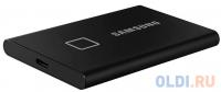 Samsung Внешний SSD диск 1.8&quot; 1 Tb USB Type-C T7 Touch (MU-PC1T0K/WW) черный