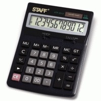 Staff Калькулятор настольный "STF-2512", 12 разрядов