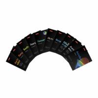 BRAUBERG Комплект предметных тетрадей "Black & Bright", А5, 48 листов, 10 штук
