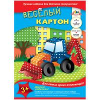 КТС-про Картон цветной "Веселый. Ромбики", двусторонний, А4, 6 листов