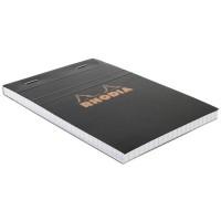 Rhodia Блокнот "Basics", чёрный, 10,5x14,8 см, клетка, 80 л