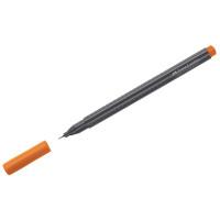 Faber-Castell Ручка капиллярная &quot;Grip Finepen&quot;, 0,4 мм, оранжевая