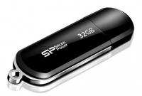 Silicon Power 32gb luxmini 322 sp032gbuf2322v1k usb2.0 черный