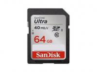 Sandisk Карта памяти SDXC 64Gb Class 10 Ultra UHS-I SDSDUN-064G-G46