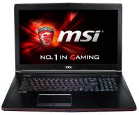 MSI GE72 2QF(i7 5700HQ/2.6Ghz/16Gb/17.3/1Tb+128GBSSD/17.3/DVDRW/WiFiBT/W8.1/Black)